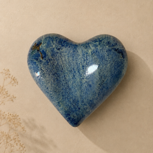 Corazon azul mineral