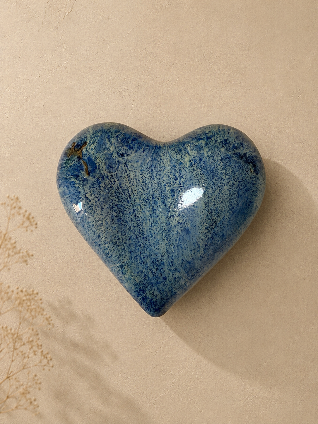 Corazon azul mineral