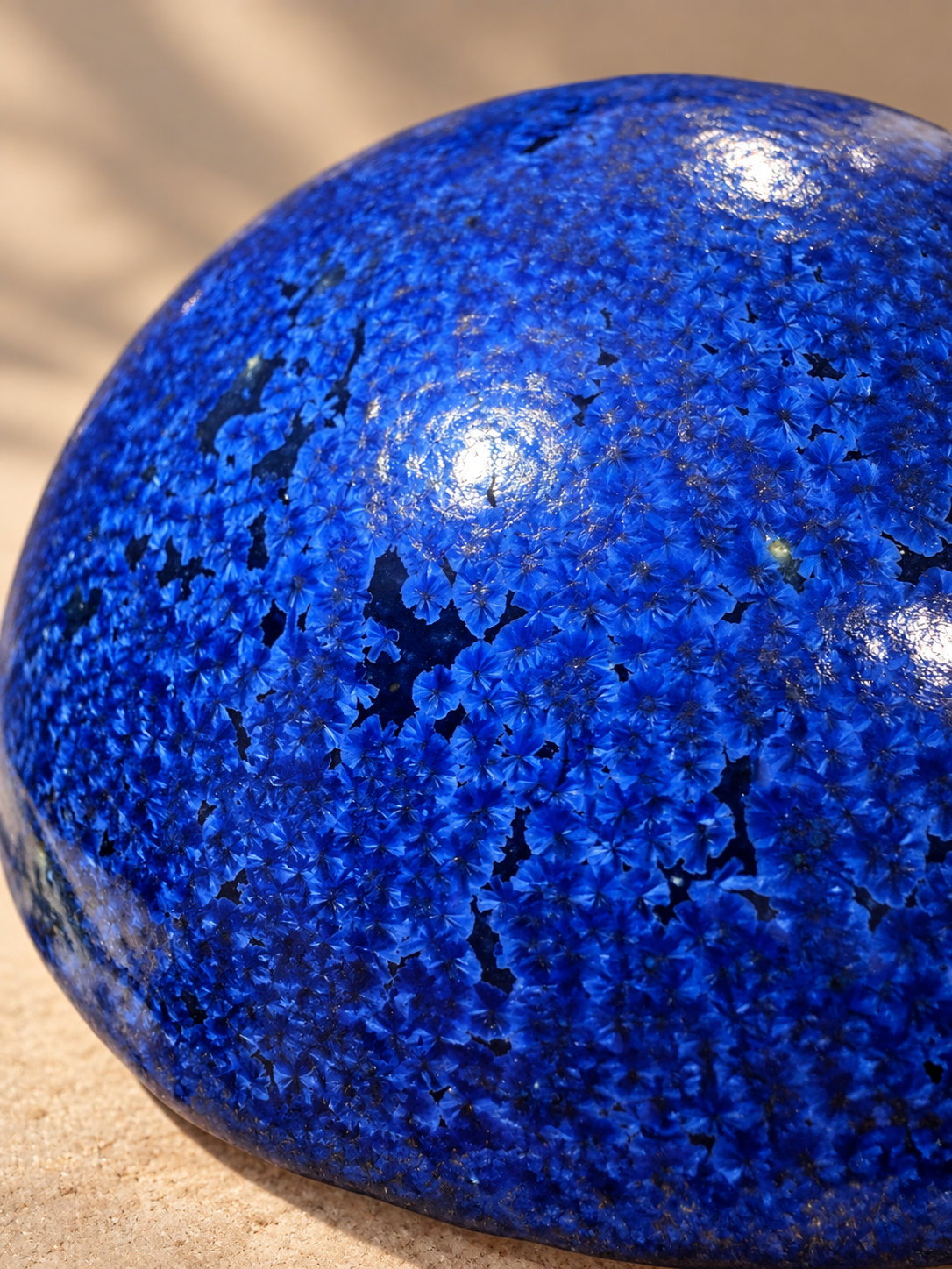 Domo azul cobalto