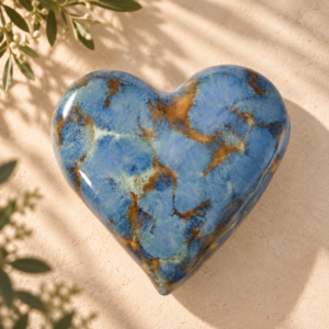 Corazón escultórico de cerámica – Marina