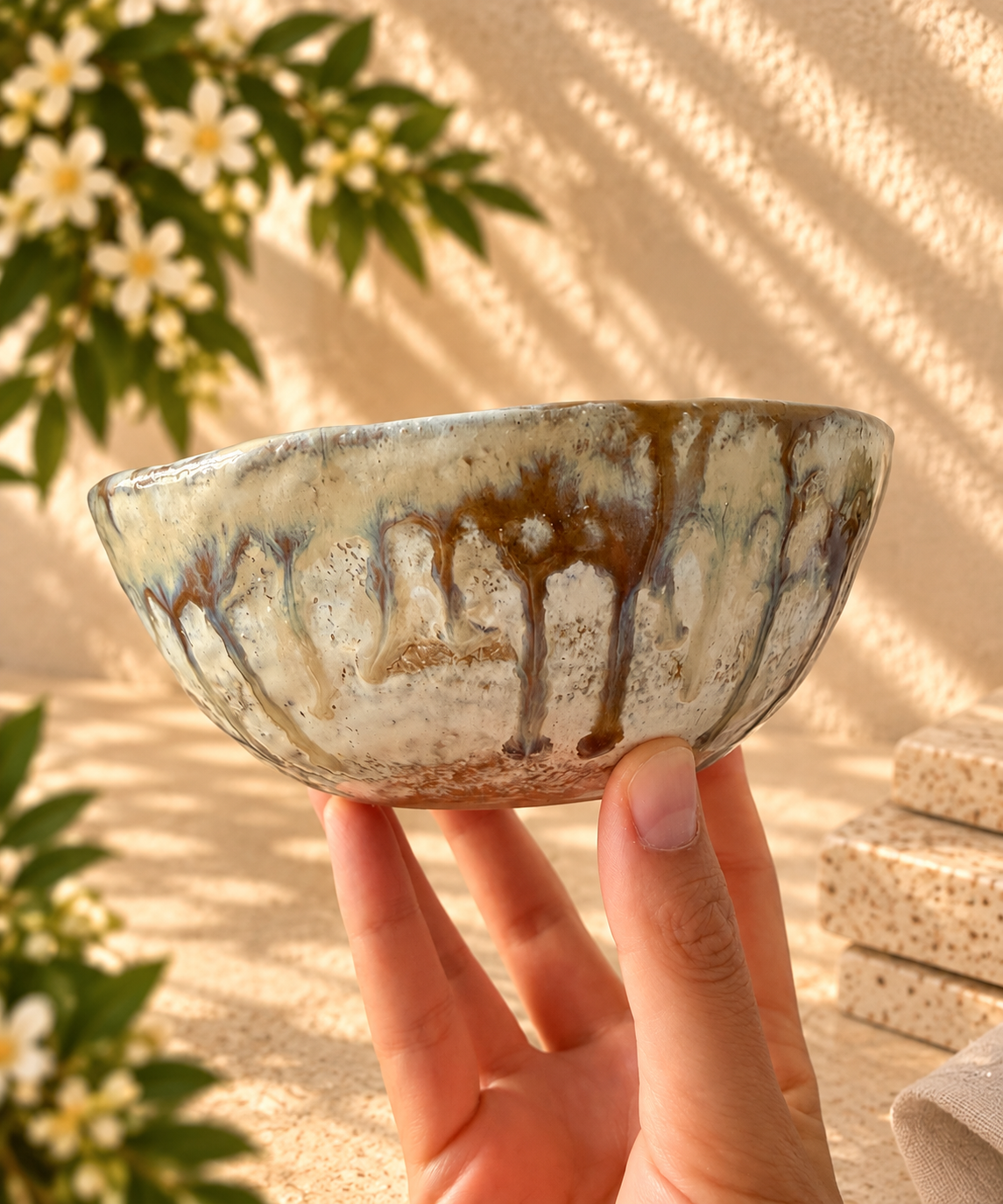 Bowl escultórico de cerámica – Terra